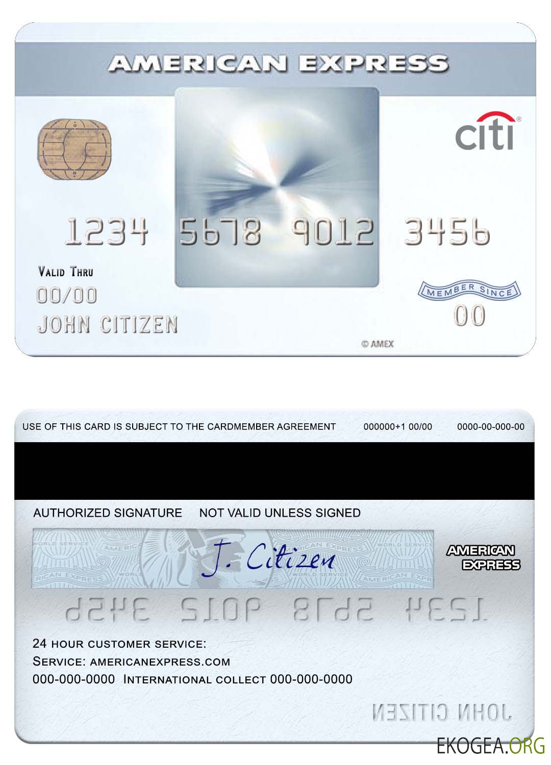 Carte de crédit amex daily® de la CITIbank aux États Unis